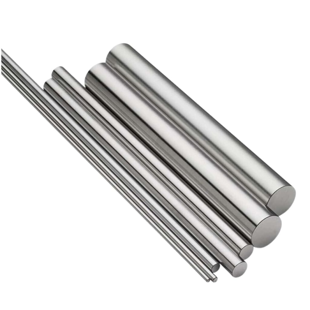 Tungsten rods