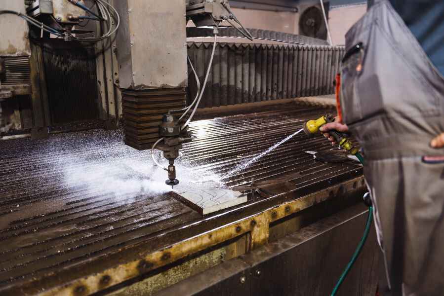 Waterjet cutting
